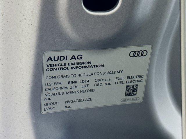 used 2022 Audi e-tron car, priced at $30,288