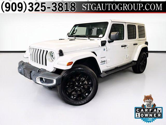 used 2021 Jeep Wrangler Unlimited 4xe car, priced at $27,574