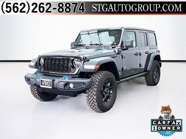 used 2024 Jeep Wrangler 4xe car, priced at $39,249