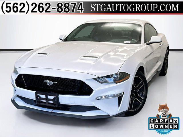 used 2021 Ford Mustang car, priced at $20,478