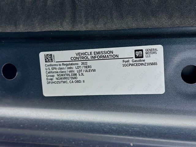 used 2022 Chevrolet Silverado 1500 car, priced at $34,370