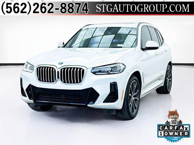 used 2022 BMW X3 car, priced at $27,821