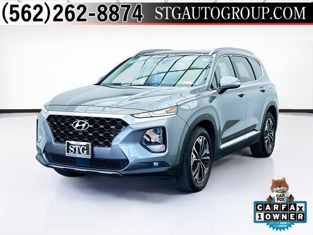 used 2019 Hyundai Santa Fe car, priced at $19,362