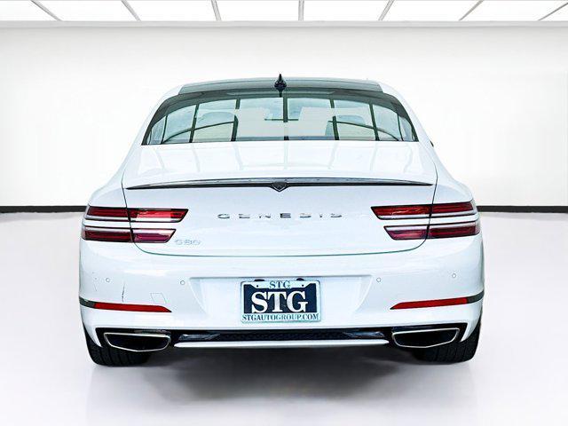 used 2022 Genesis G80 car, priced at $33,599