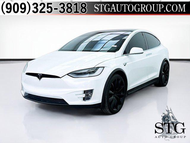 used 2020 Tesla Model X car, priced at $39,990