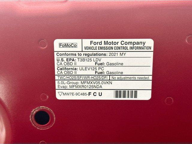 used 2021 Ford Mustang car, priced at $33,555