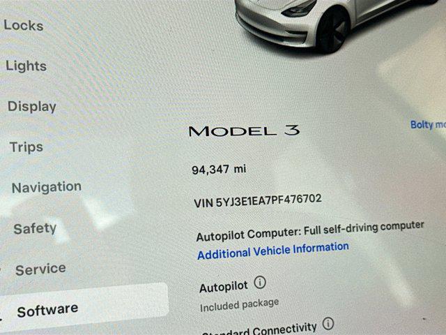 used 2023 Tesla Model 3 car, priced at $16,988