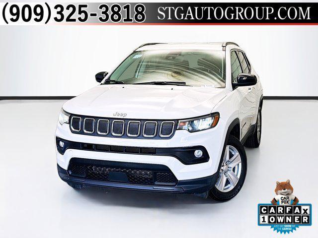 used 2022 Jeep Compass car, priced at $21,488