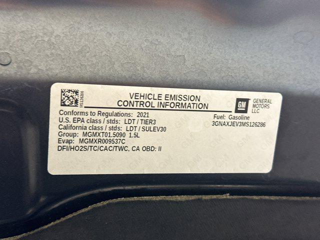used 2021 Chevrolet Equinox car, priced at $18,880