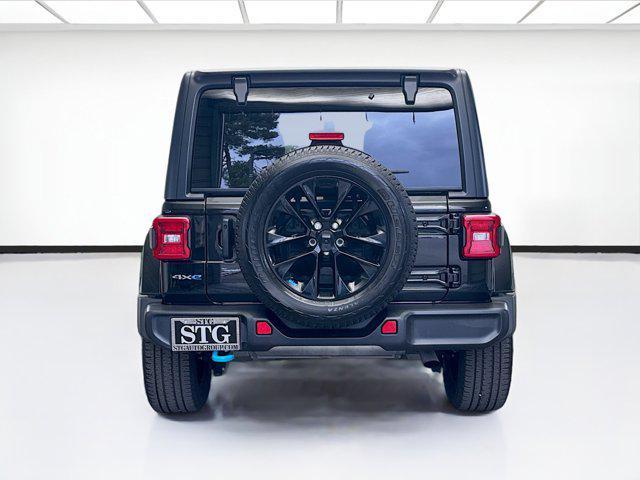 used 2022 Jeep Wrangler Unlimited 4xe car, priced at $32,388