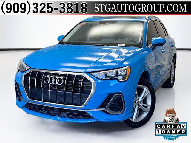 used 2022 Audi Q3 car, priced at $24,100