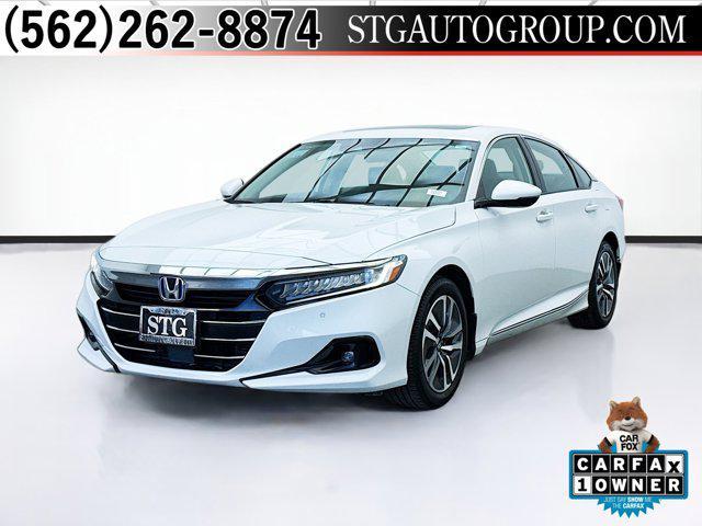 used 2022 Honda Accord Hybrid car, priced at $20,295