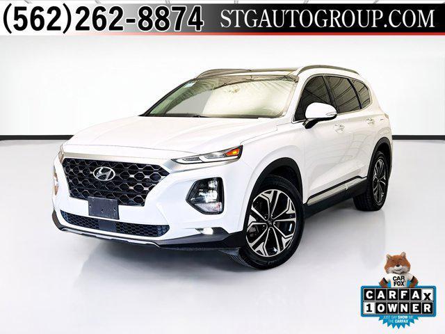 used 2019 Hyundai Santa Fe car, priced at $19,888