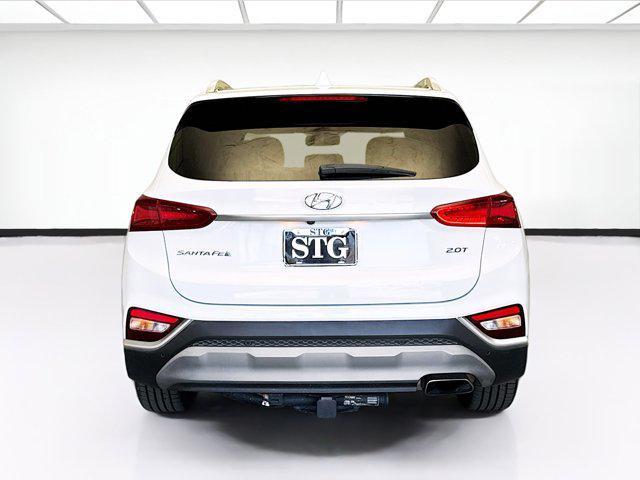 used 2019 Hyundai Santa Fe car, priced at $20,245