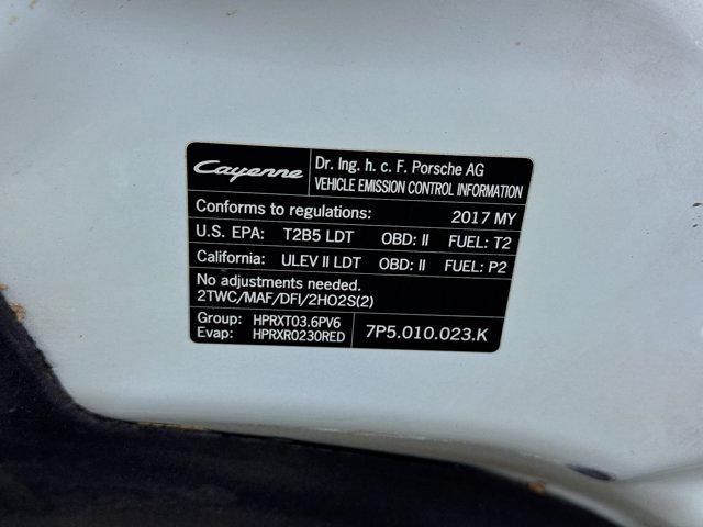 used 2017 Porsche Cayenne car, priced at $25,488