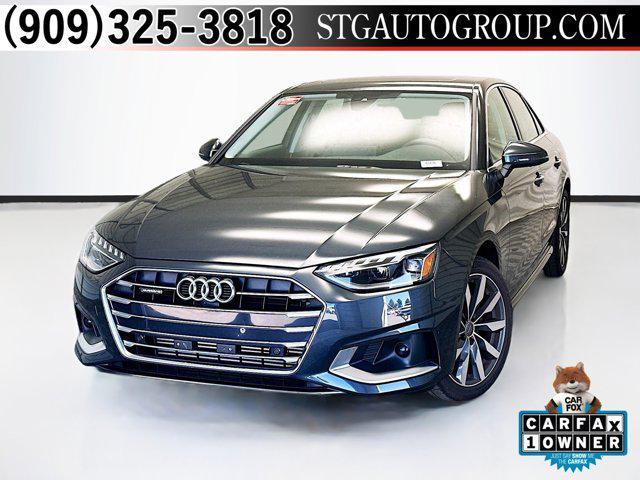 used 2021 Audi A4 car, priced at $26,500