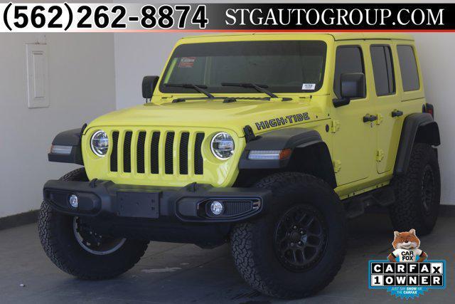 used 2022 Jeep Wrangler Unlimited car, priced at $42,788