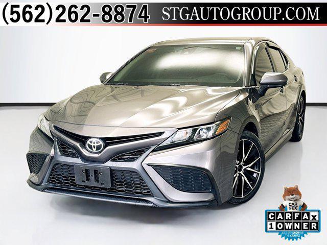 used 2021 Toyota Camry car, priced at $22,188