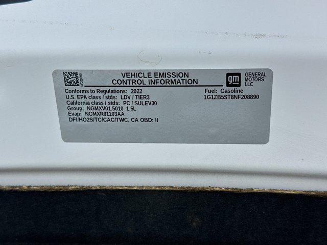 used 2022 Chevrolet Malibu car