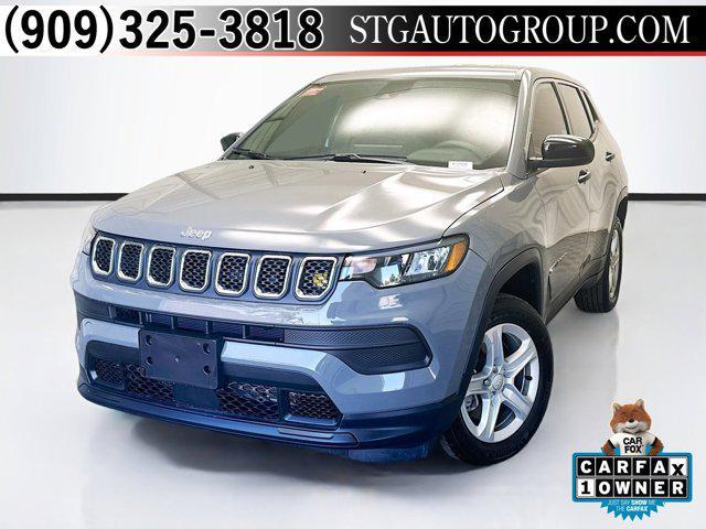 used 2023 Jeep Compass car, priced at $20,900