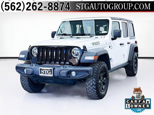 used 2021 Jeep Wrangler car, priced at $28,977