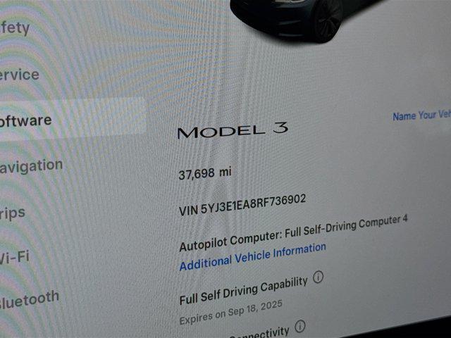 used 2024 Tesla Model 3 car, priced at $29,288
