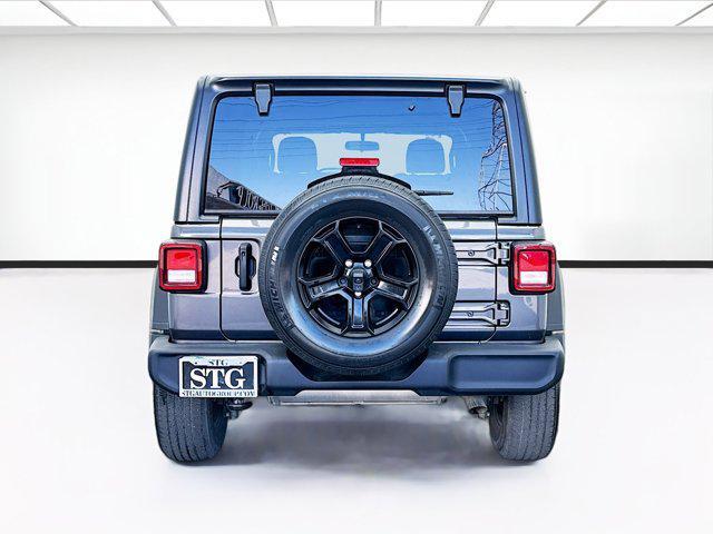 used 2022 Jeep Wrangler Unlimited car, priced at $28,450