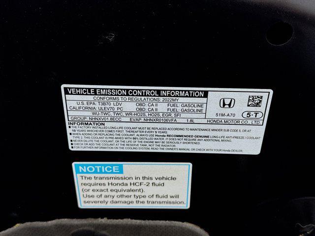used 2022 Honda HR-V car, priced at $18,750