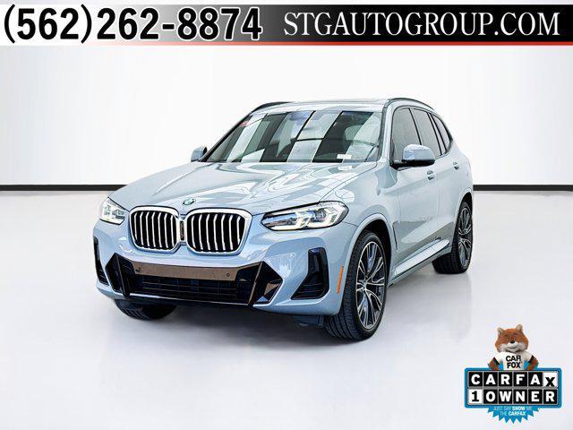 used 2022 BMW X3 car, priced at $32,989