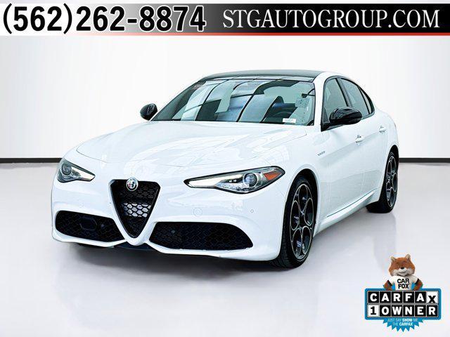 used 2022 Alfa Romeo Giulia car, priced at $27,500