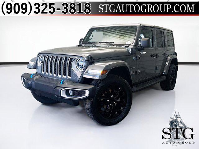 used 2022 Jeep Wrangler Unlimited 4xe car, priced at $32,988