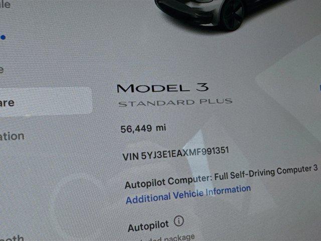 used 2021 Tesla Model 3 car, priced at $20,888