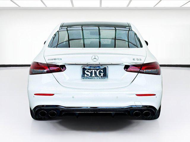 used 2022 Mercedes-Benz AMG E 53 car, priced at $53,499