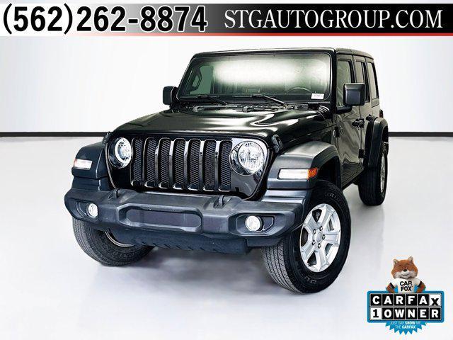 used 2020 Jeep Wrangler Unlimited car, priced at $25,641