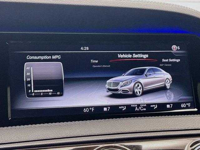 used 2015 Mercedes-Benz S-Class car, priced at $21,998