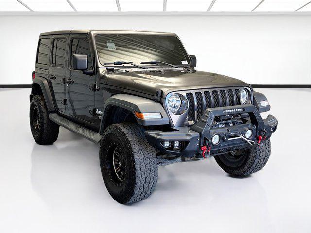 used 2018 Jeep Wrangler Unlimited car, priced at $22,888
