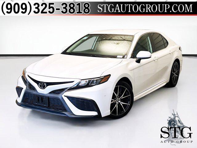 used 2021 Toyota Camry car, priced at $21,463