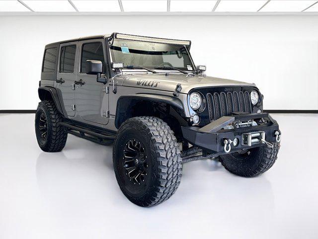 used 2017 Jeep Wrangler Unlimited car, priced at $21,999
