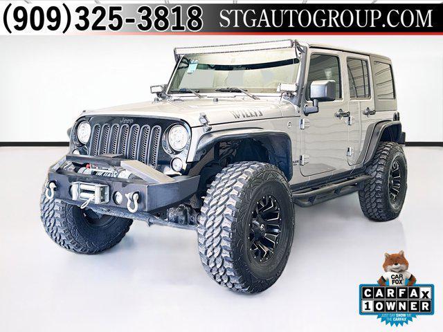 used 2017 Jeep Wrangler Unlimited car, priced at $21,999