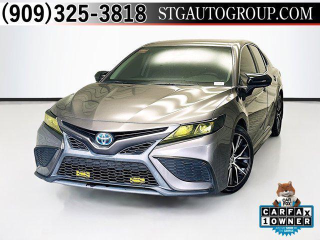 used 2021 Toyota Camry car, priced at $22,876