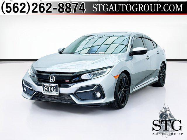 used 2020 Honda Civic Si car, priced at $23,494