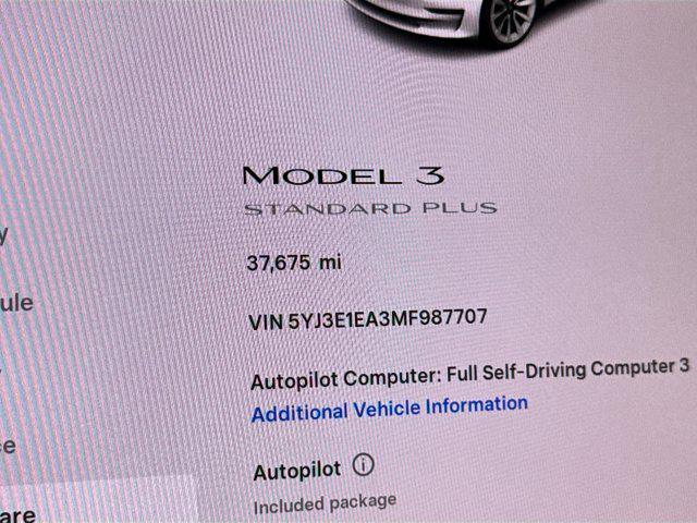 used 2021 Tesla Model 3 car, priced at $21,698
