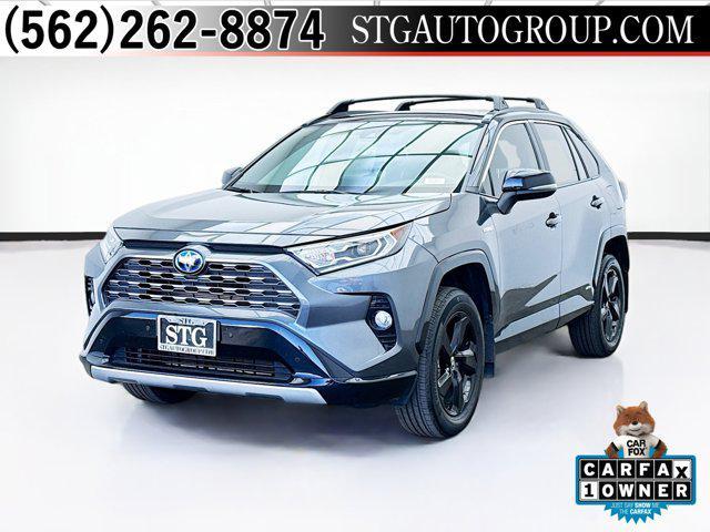 used 2021 Toyota RAV4 Hybrid car, priced at $34,888