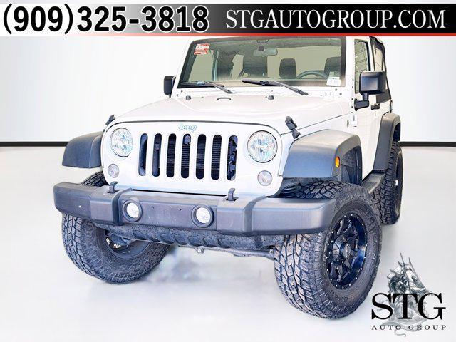 used 2017 Jeep Wrangler car, priced at $18,018