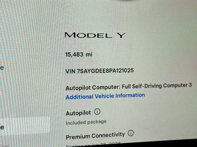 used 2023 Tesla Model Y car, priced at $32,488