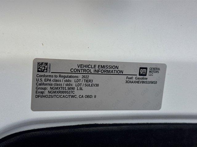 used 2022 Chevrolet Equinox car, priced at $17,369