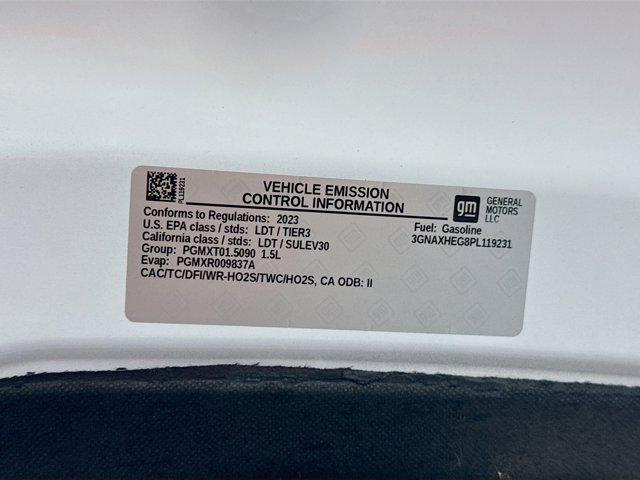 used 2023 Chevrolet Equinox car, priced at $18,852