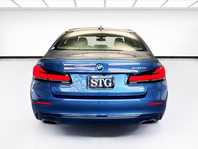 used 2023 BMW 530e car, priced at $37,488