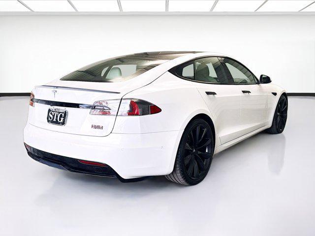 used 2021 Tesla Model S car, priced at $52,875