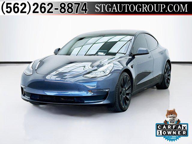 used 2022 Tesla Model 3 car, priced at $27,027